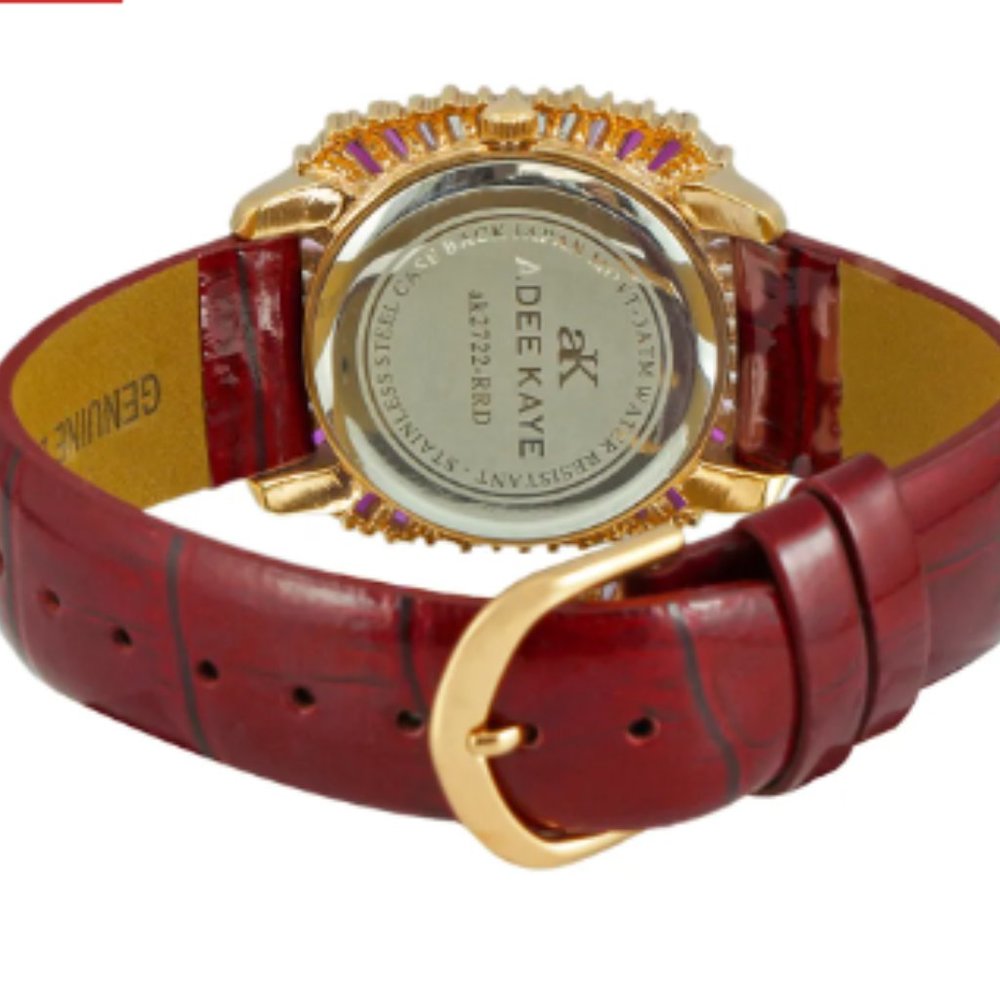 genuine ADEE KAYE Red/White Austrian Crystal - WHY PAY MORE? - Picture 3 of 4